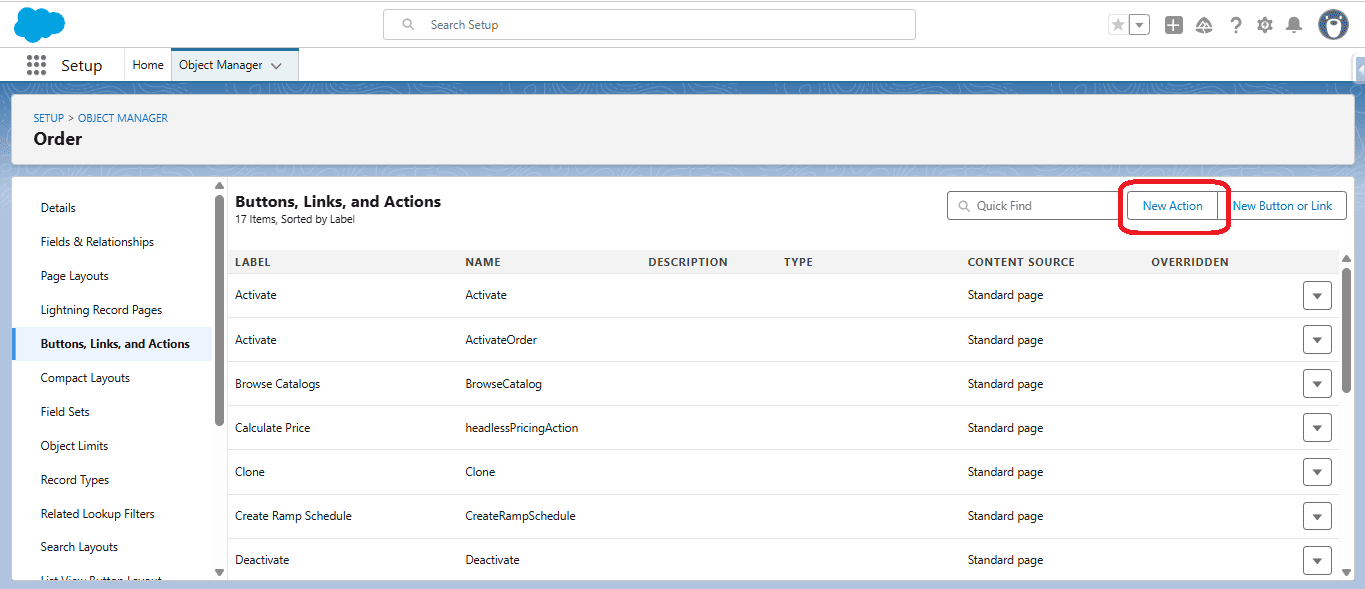 Buttons, Links, and Actions